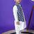black printed jacket white kurta pant set for boys