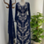 Elegant Navy Blue Hand Embroidered Stitched Kaftan with Belt and Dupatta | Suited for all occasion