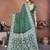 Green Color Zari Weaving Viscose Silk Blend Saree