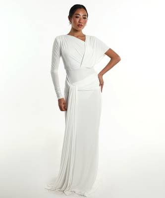 White lycra dress 1