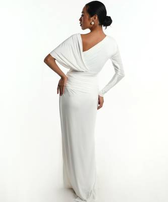 White lycra dress 2
