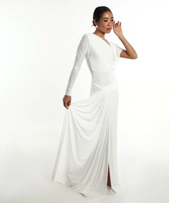 White lycra dress 5