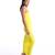 Yellow lycra dress