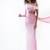 Baby pink lycra dress