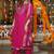 Women Mul Chanderi & Khatli Work Kurta With Trouser & With Dupatta