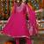 Women Mul Chanderi & Khatli Work Kurta With Trouser & With Dupatta