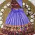 lavender paithani pattu pavadai for girls ethnic wear