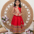 red paithani pattu pavadai for girls ethnic wear