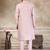 Pink pure viscos with embroidery and sequence work indowestern collections