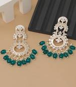 Kundan type zumka earring for girls