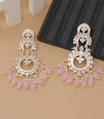 Kundan type zumka earring for girls