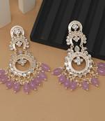 Kundan type zumka earring for girls