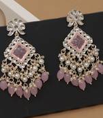 Kundan type zumka earring for girls