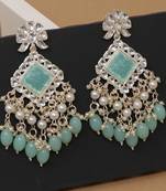 Kundan type zumka earring for girls