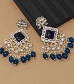 Kundan type zumka earring for girls