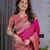 Pink Color Zari Woven Banarasi Silk Saree