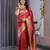 Red Color Zari Woven Banarasi Art Silk Saree