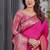 Pink Color Zari Woven Banarasi Art Silk Saree