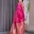 Pink Color Zari Woven Banarasi Art Silk Saree