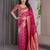 Pink Color Zari Woven Banarasi Art Silk Saree