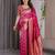 Pink Color Zari Woven Banarasi Art Silk Saree
