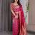 Pink Color Zari Woven Banarasi Art Silk Saree