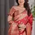 Red Color Zari Woven Banarasi Art Silk Saree