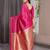 Pink Color Zari Woven Banarasi Art Silk Saree