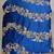 Blue Satin Sequin Embroidery Work Lehenga Choli with Dupatta For Women 