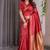 Red Color Zari Woven Banarasi Art Silk Saree