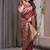 Maroon Color Zari Woven Banarasi Silk Saree