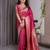 Pink Color Zari Woven Banarasi Art Silk Saree