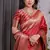 Red Color Zari Woven Banarasi Art Silk Saree