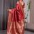 Red Color Zari Woven Banarasi Art Silk Saree