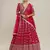 Women's Pink Georgette Sequins With Zari Embroidery Lehenga
