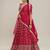 Women's Pink Georgette Sequins With Zari Embroidery Lehenga