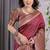 Maroon Color Zari Woven Banarasi Art Silk Saree