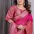 Pink Color Zari Woven Banarasi Art Silk Saree