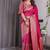 Pink Color Zari Woven Banarasi Art Silk Saree
