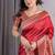 Red Color Zari Woven Banarasi Art Silk Saree