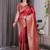 Red Color Zari Woven Banarasi Art Silk Saree