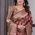 Maroon Color Zari Woven Banarasi Art Silk Saree