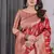 Red Color Zari Woven Banarasi Art Silk Saree