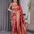 Red Color Zari Woven Banarasi Art Silk Saree