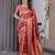 Red Color Zari Woven Banarasi Art Silk Saree