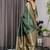 Green Color Zari Woven Banarasi Art Silk Saree