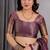 Purple Color Zari Woven Banarasi Art Silk Saree