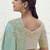 sky blue tissue silk blend jacquard saree with chiku pure tissue blouse     soft & elegant designer saree