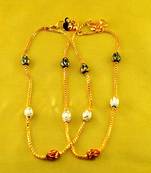 Micro Platted Anklet Size-10"Inch