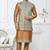 Beige dupion silk embroidered kurta pajama and nehru jacket